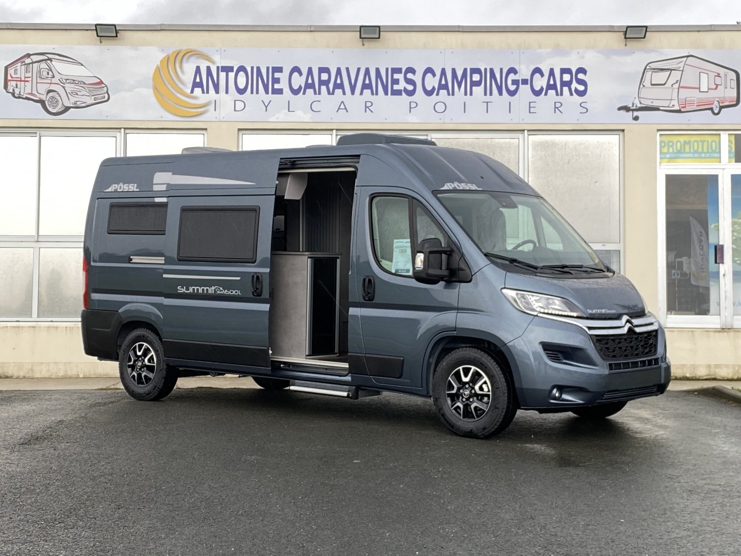 Antoine Caravanes et Camping Car - Possl SUMMIT 600L SHINE à 68 720€